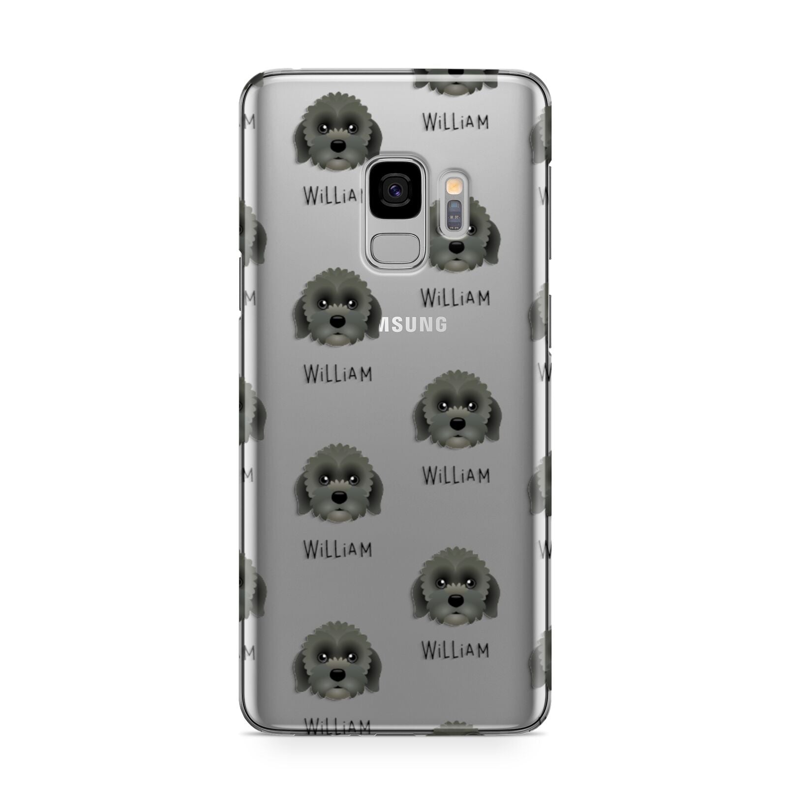 Lachon Icon with Name Samsung Galaxy S9 Case