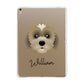 Lachon Personalised Apple iPad Gold Case