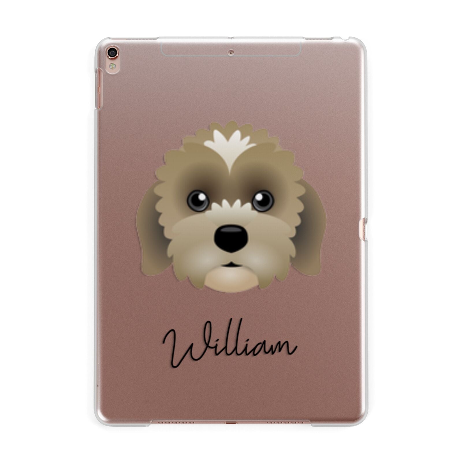 Lachon Personalised Apple iPad Rose Gold Case