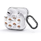 Lagotto Romagnolo Icon with Name AirPods Glitter Case 3rd Gen Side Image