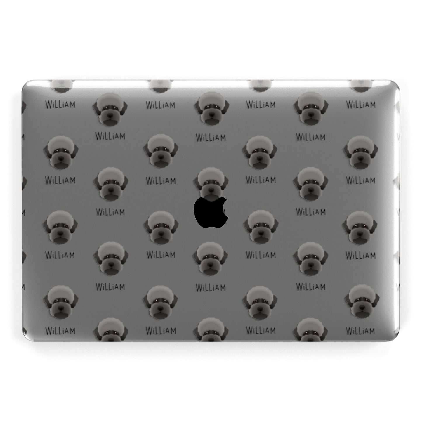Lagotto Romagnolo Icon with Name Apple MacBook Case