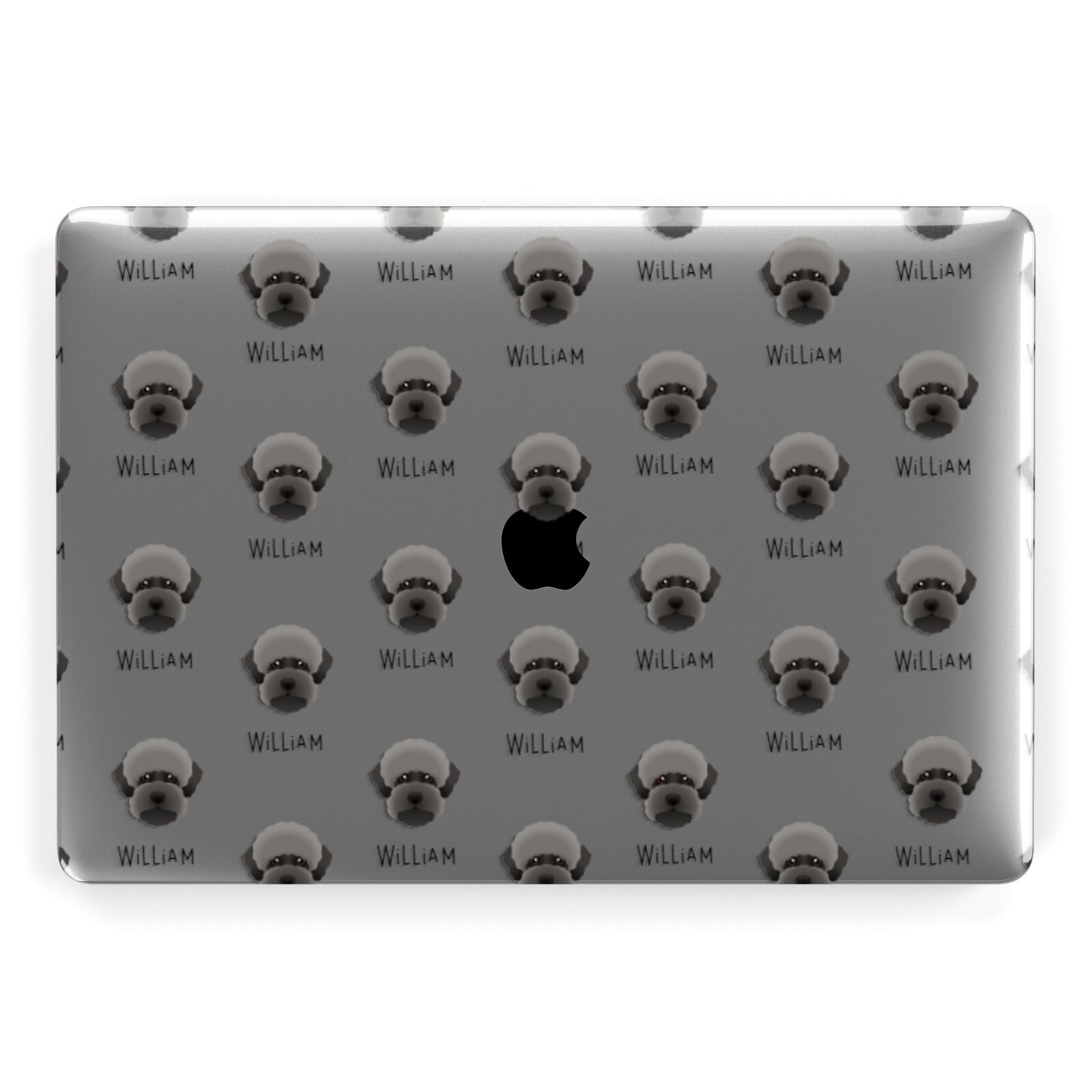 Lagotto Romagnolo Icon with Name Apple MacBook Case