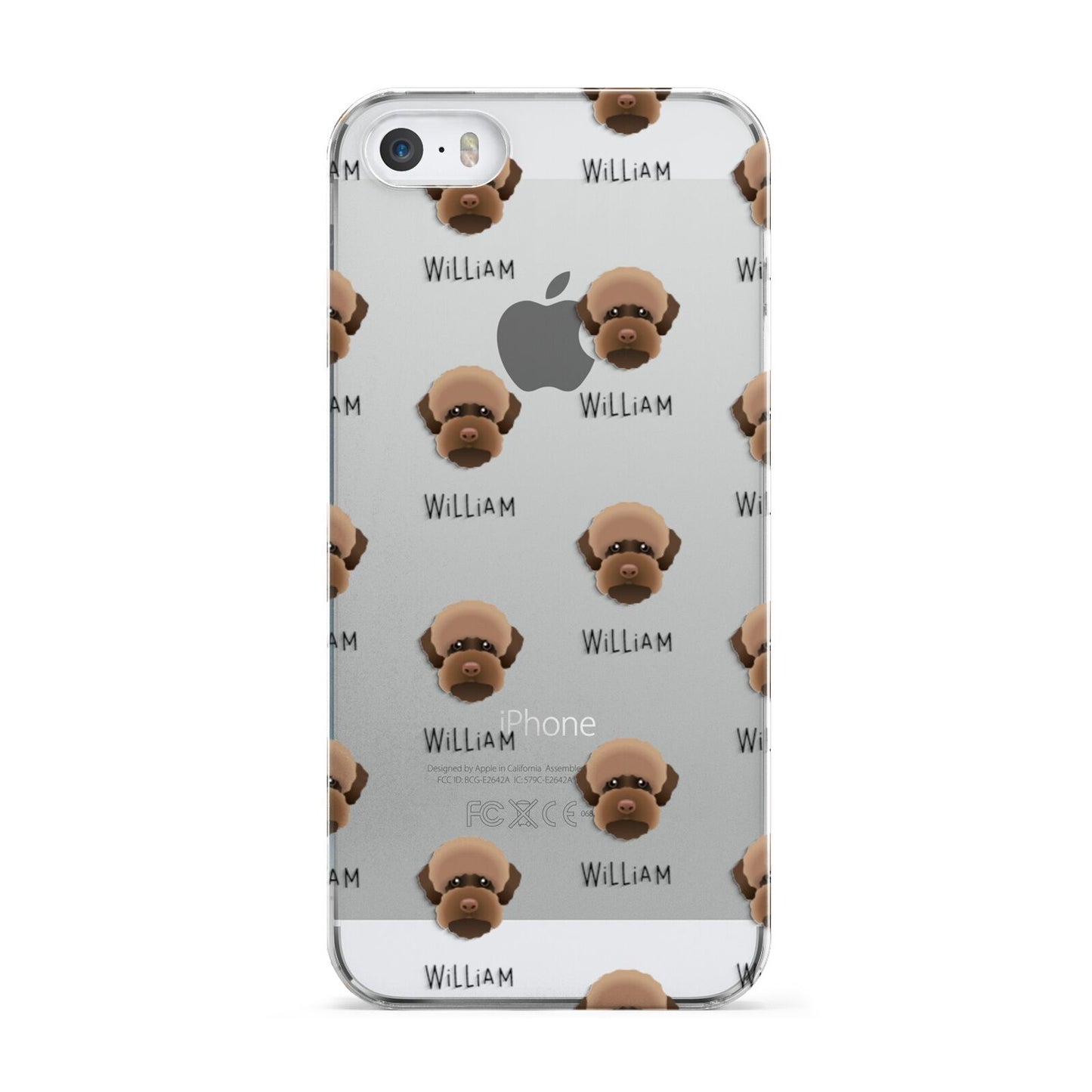 Lagotto Romagnolo Icon with Name Apple iPhone 5 Case