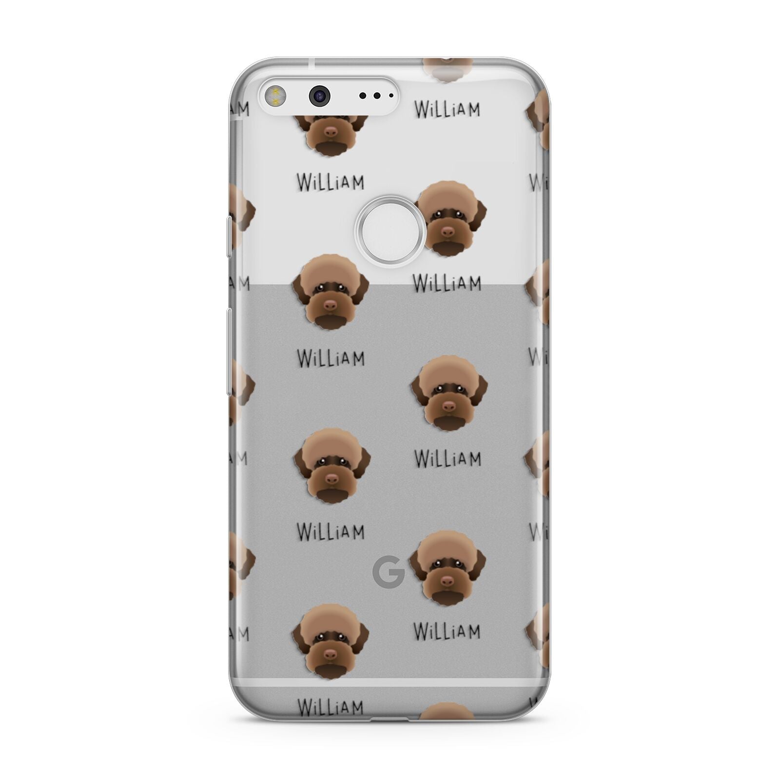 Lagotto Romagnolo Icon with Name Google Pixel Case