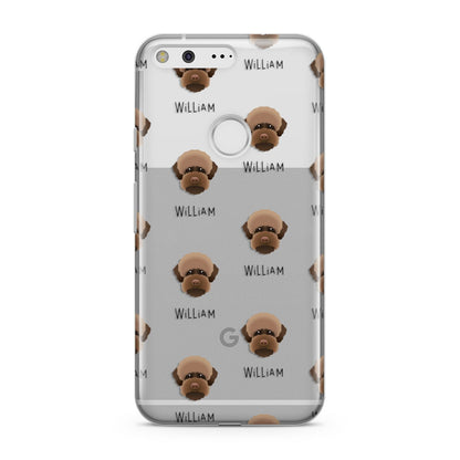 Lagotto Romagnolo Icon with Name Google Pixel Case