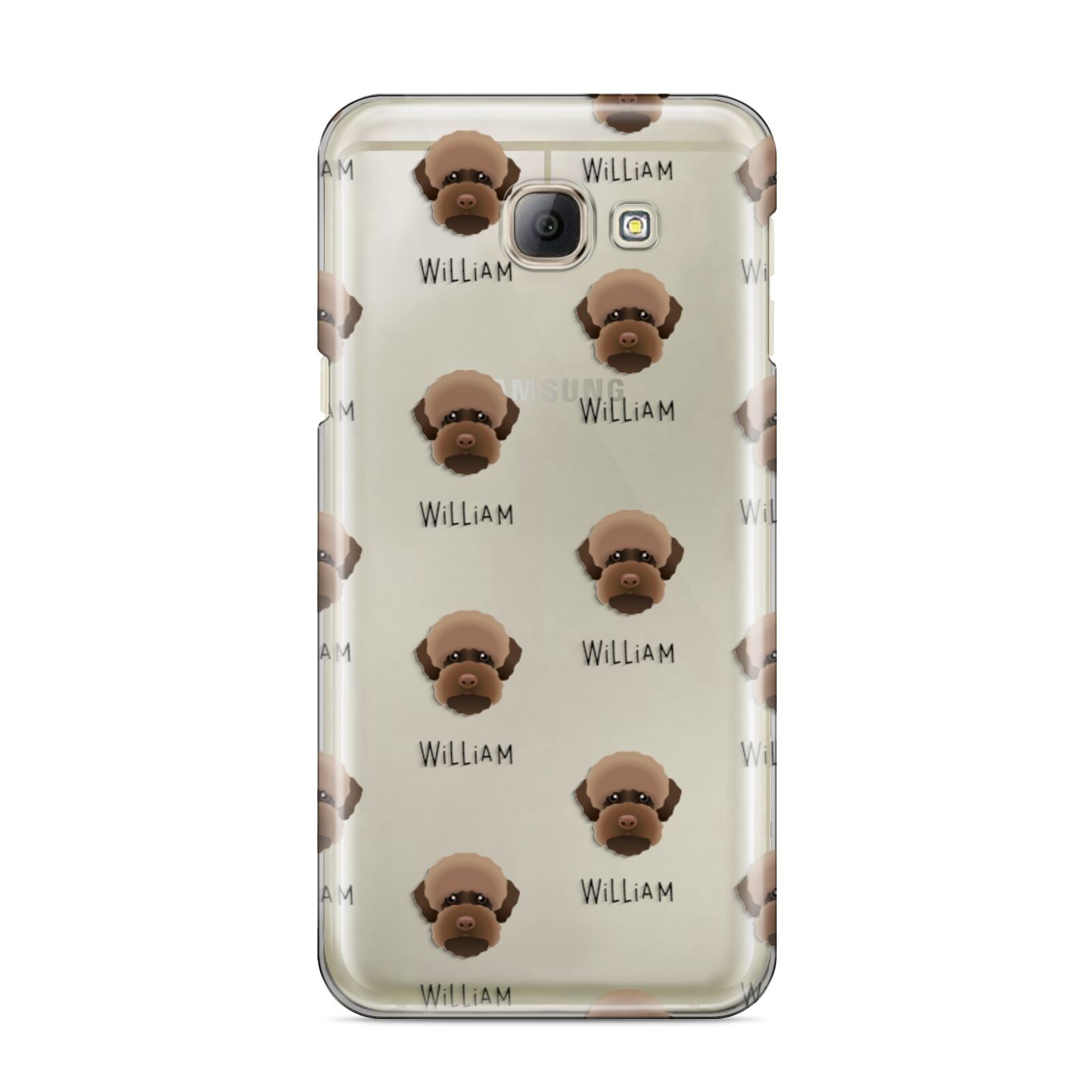 Lagotto Romagnolo Icon with Name Samsung Galaxy A8 2016 Case