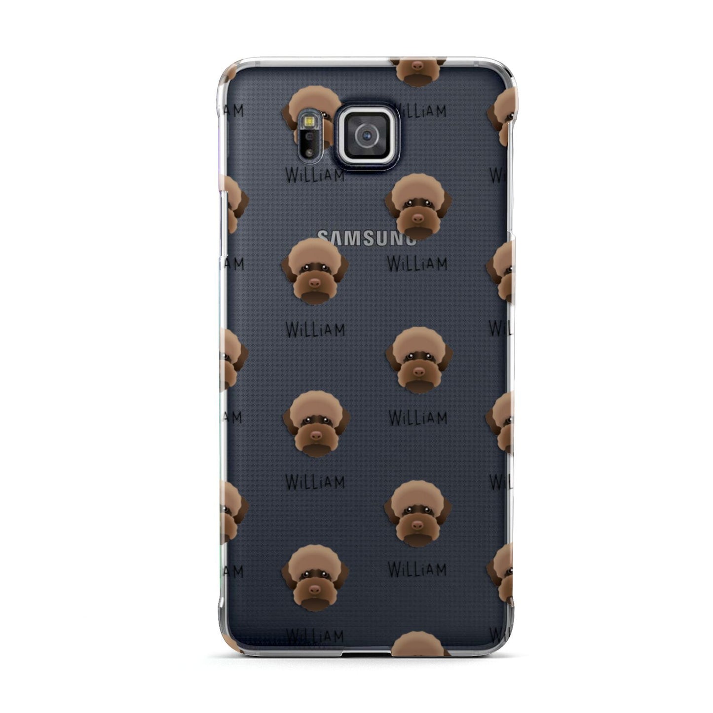 Lagotto Romagnolo Icon with Name Samsung Galaxy Alpha Case