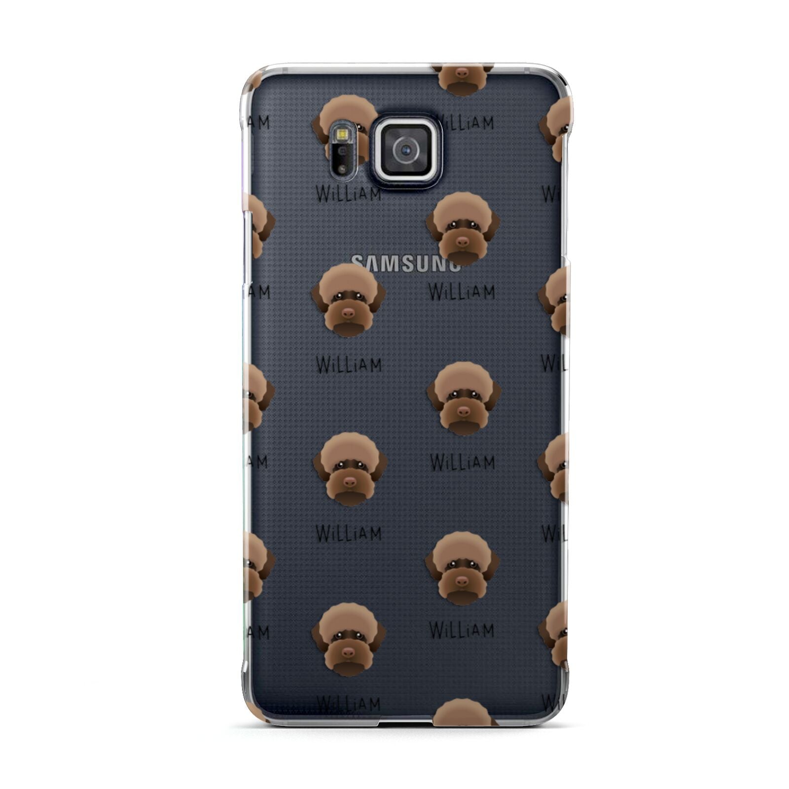 Lagotto Romagnolo Icon with Name Samsung Galaxy Alpha Case