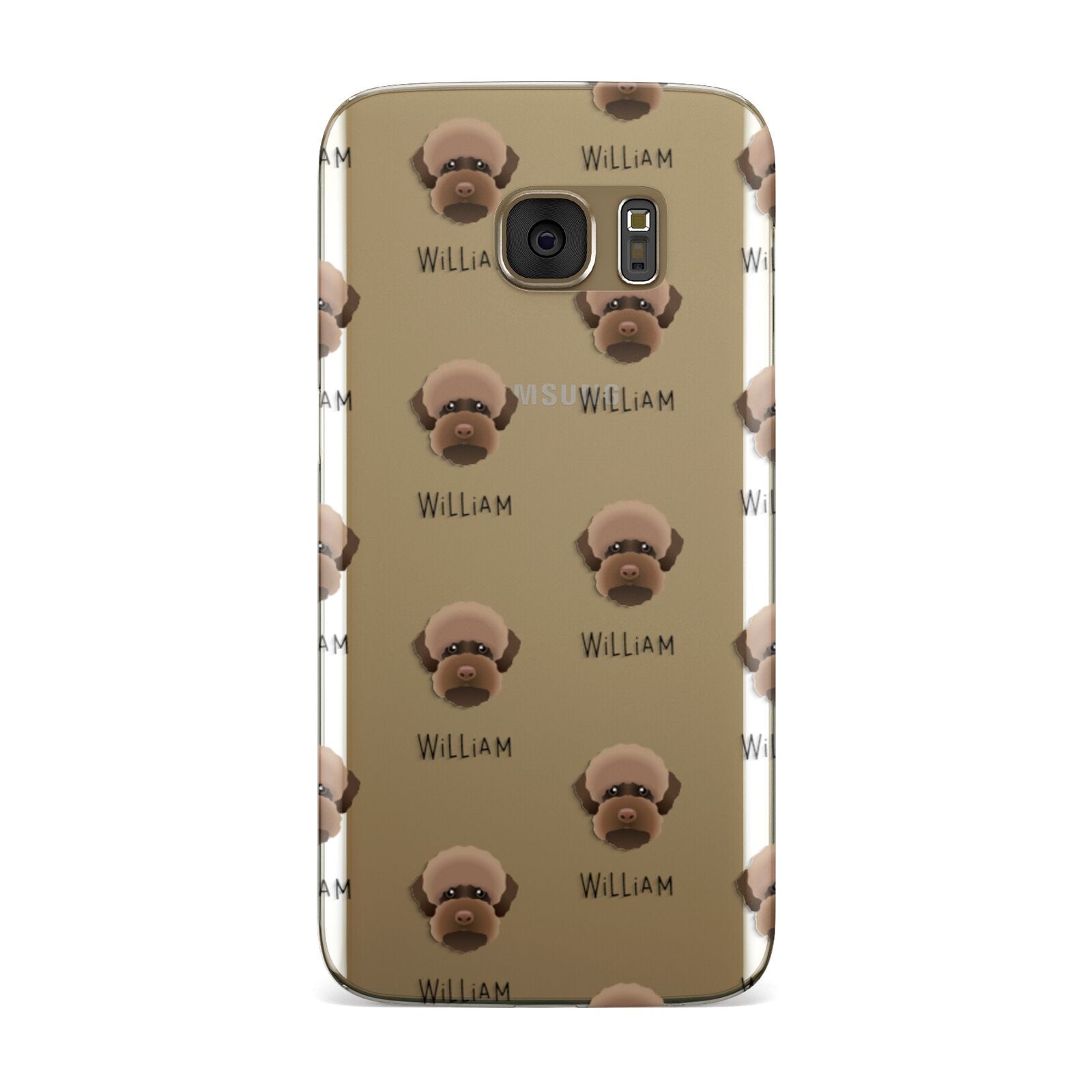 Lagotto Romagnolo Icon with Name Samsung Galaxy Case