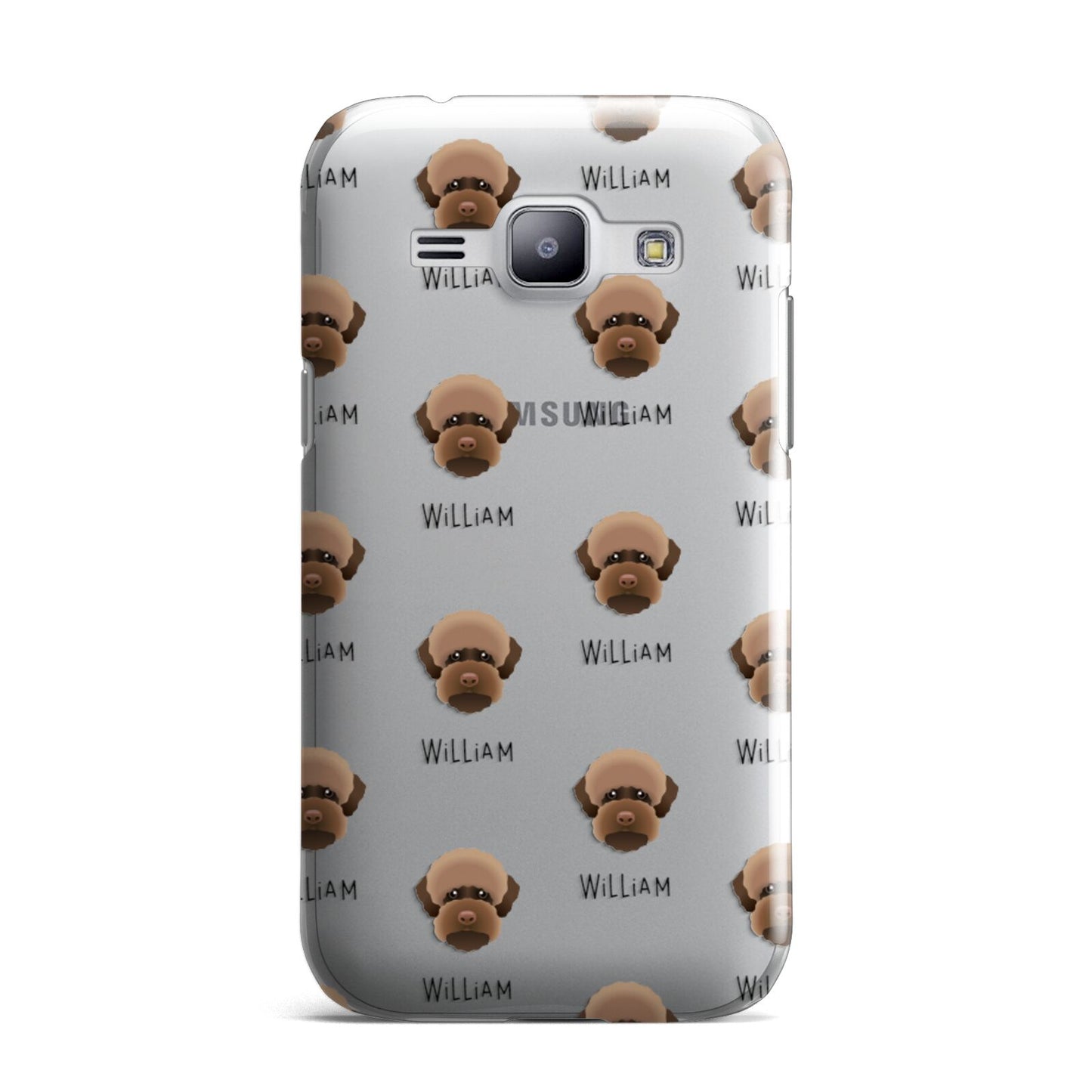 Lagotto Romagnolo Icon with Name Samsung Galaxy J1 2015 Case