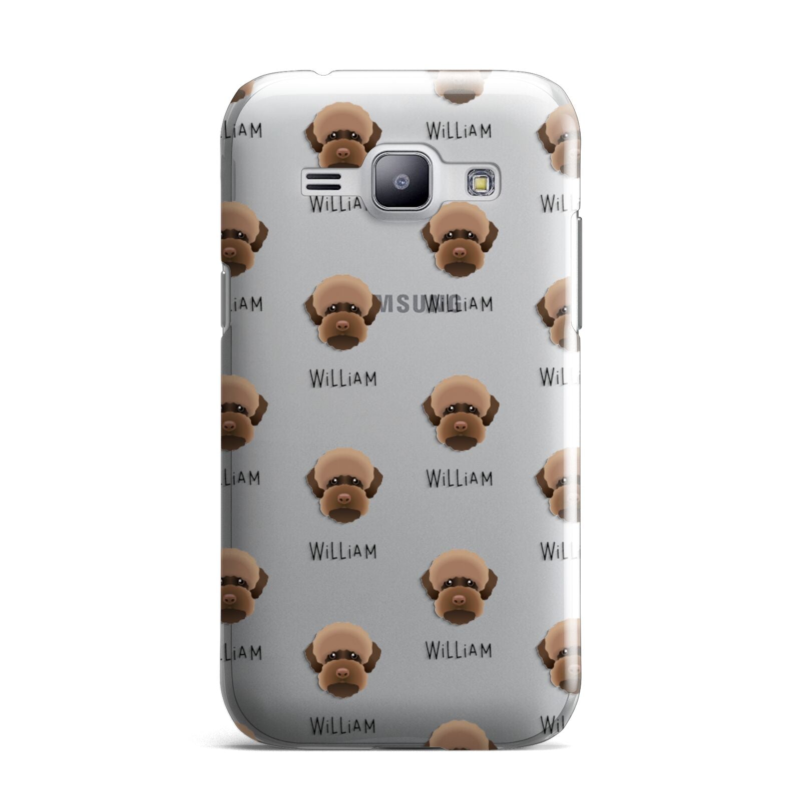 Lagotto Romagnolo Icon with Name Samsung Galaxy J1 2015 Case
