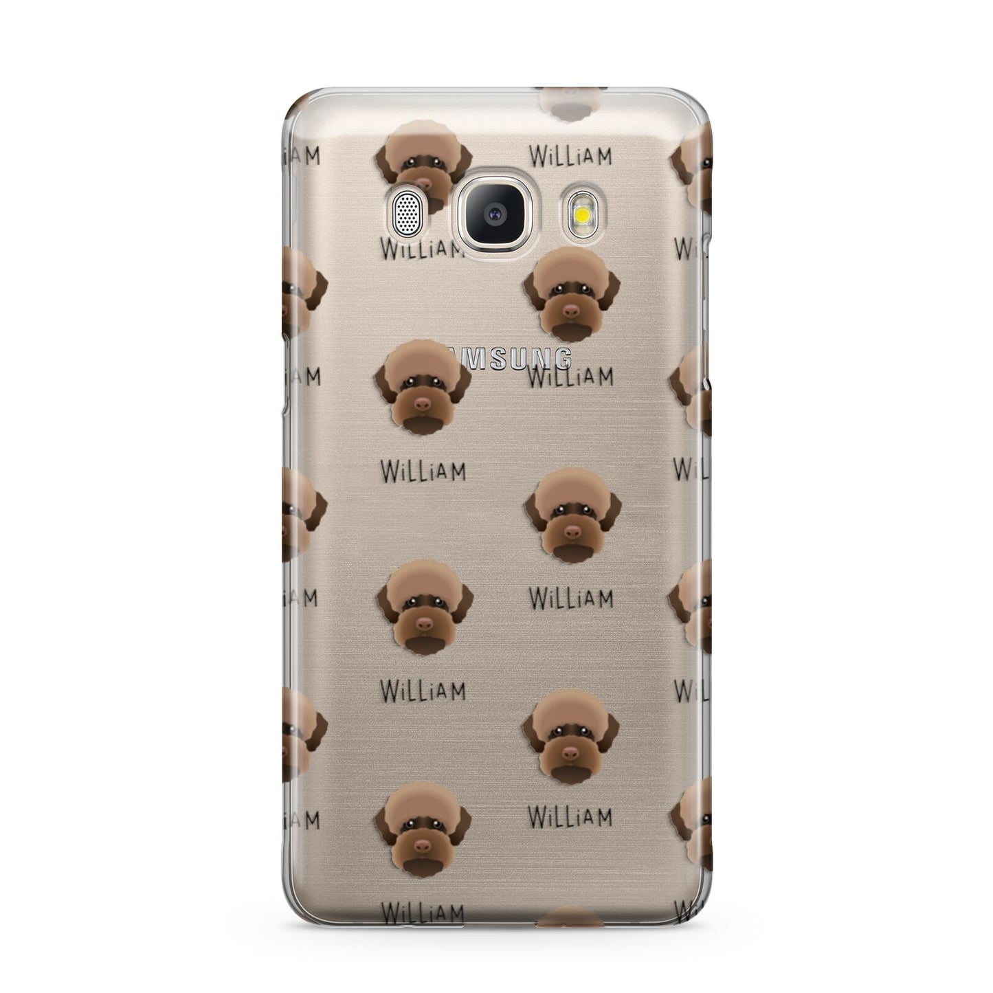 Lagotto Romagnolo Icon with Name Samsung Galaxy J5 2016 Case