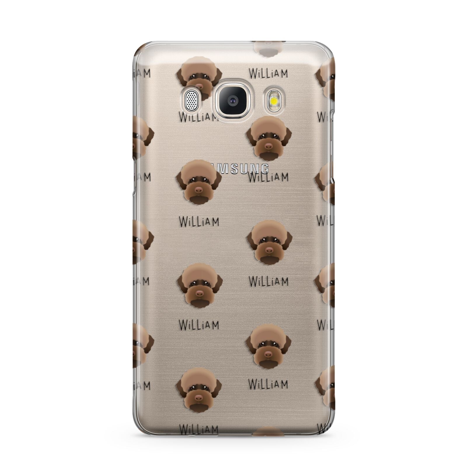 Lagotto Romagnolo Icon with Name Samsung Galaxy J5 2016 Case