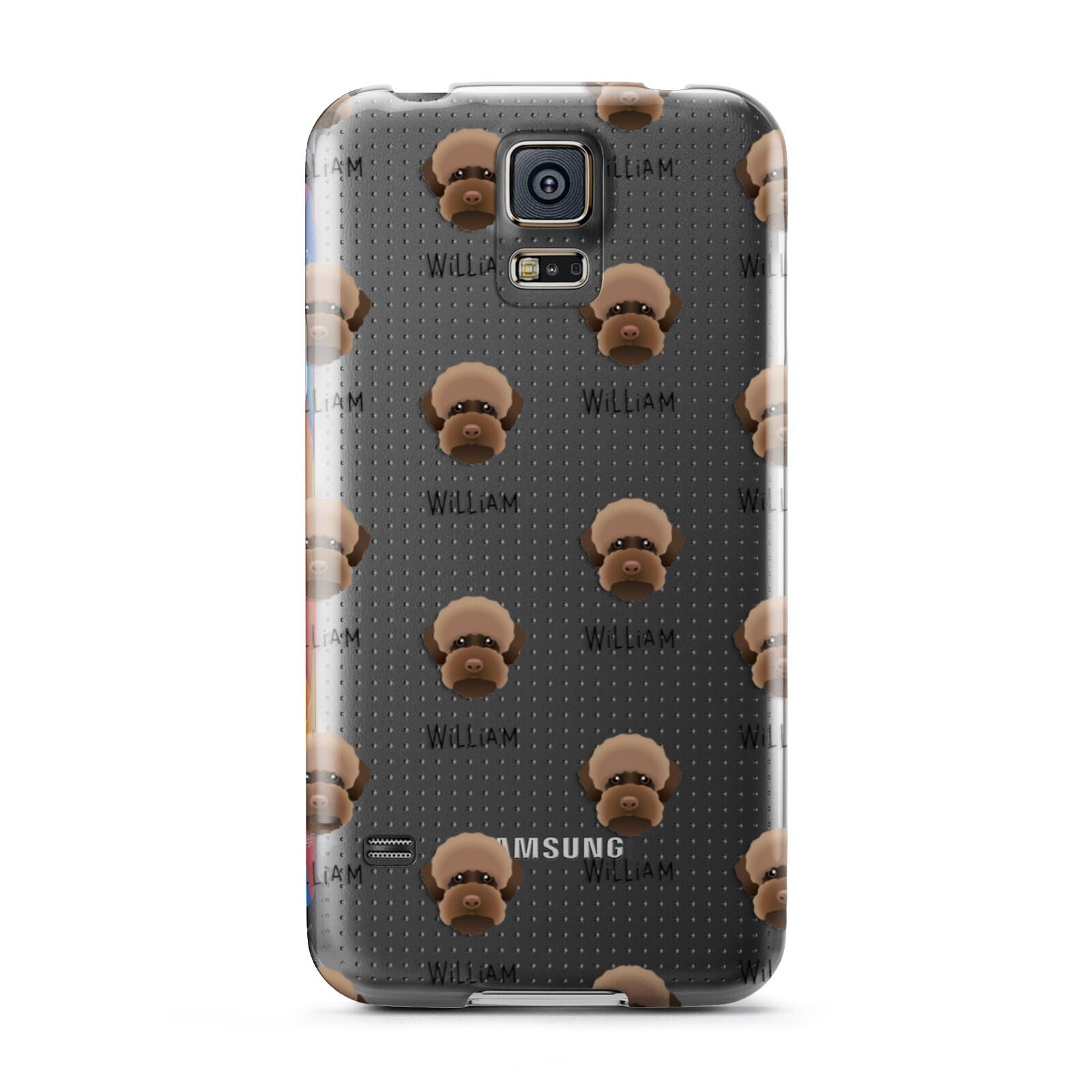 Lagotto Romagnolo Icon with Name Samsung Galaxy S5 Case