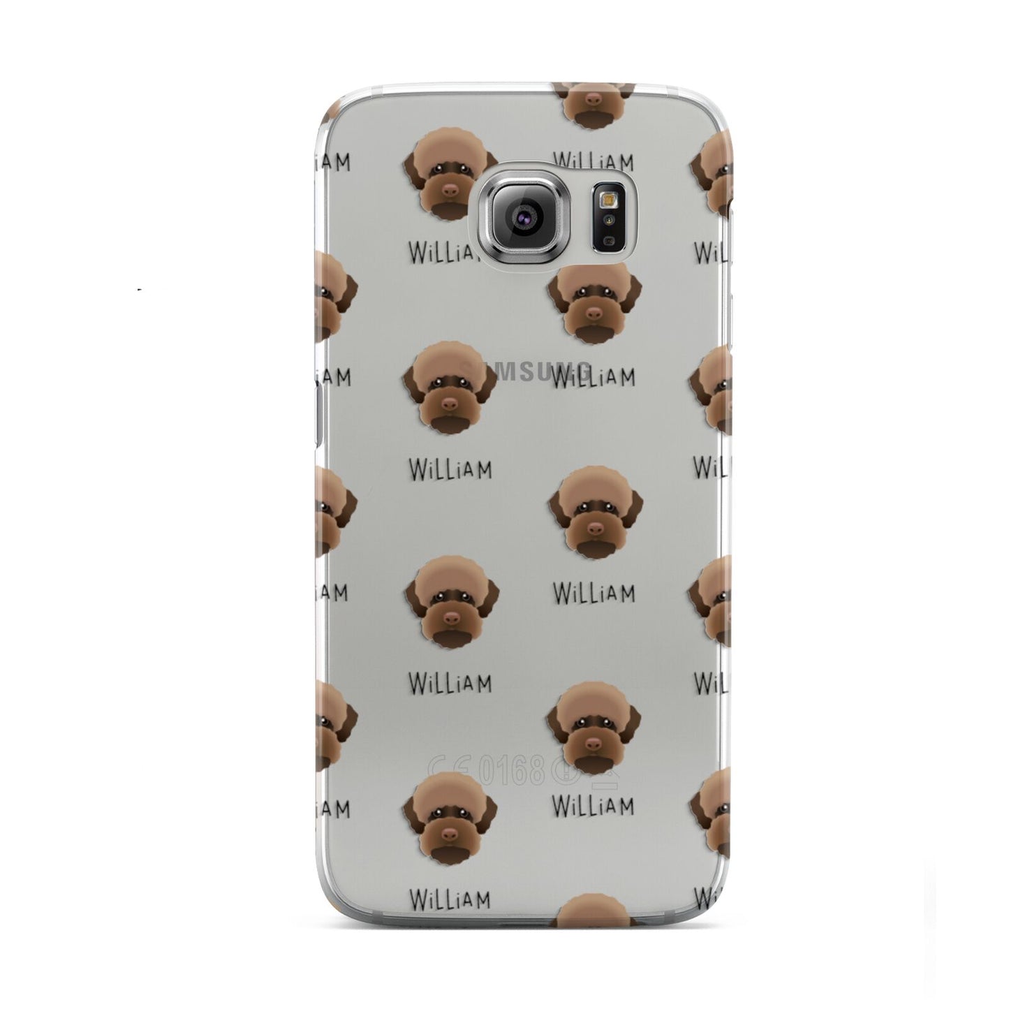 Lagotto Romagnolo Icon with Name Samsung Galaxy S6 Case