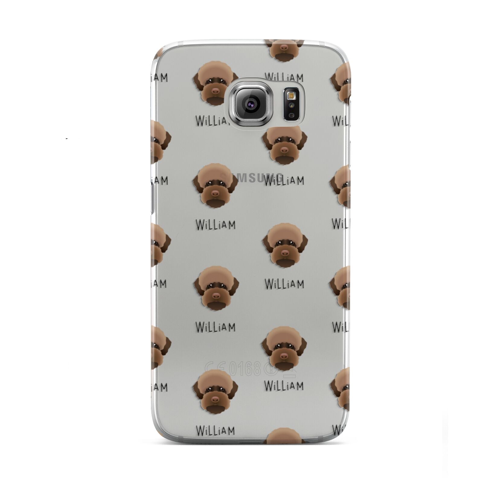 Lagotto Romagnolo Icon with Name Samsung Galaxy S6 Case