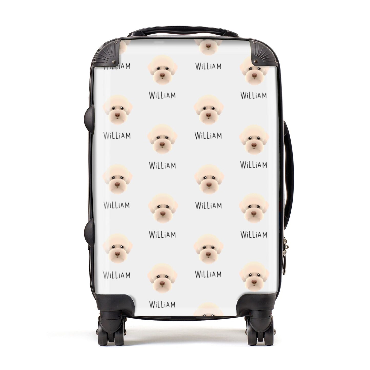 Lagotto Romagnolo Icon with Name Suitcase