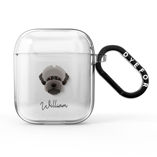Lagotto Romagnolo Personalised AirPods Clear Case