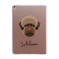 Lagotto Romagnolo Personalised Apple iPad Rose Gold Case