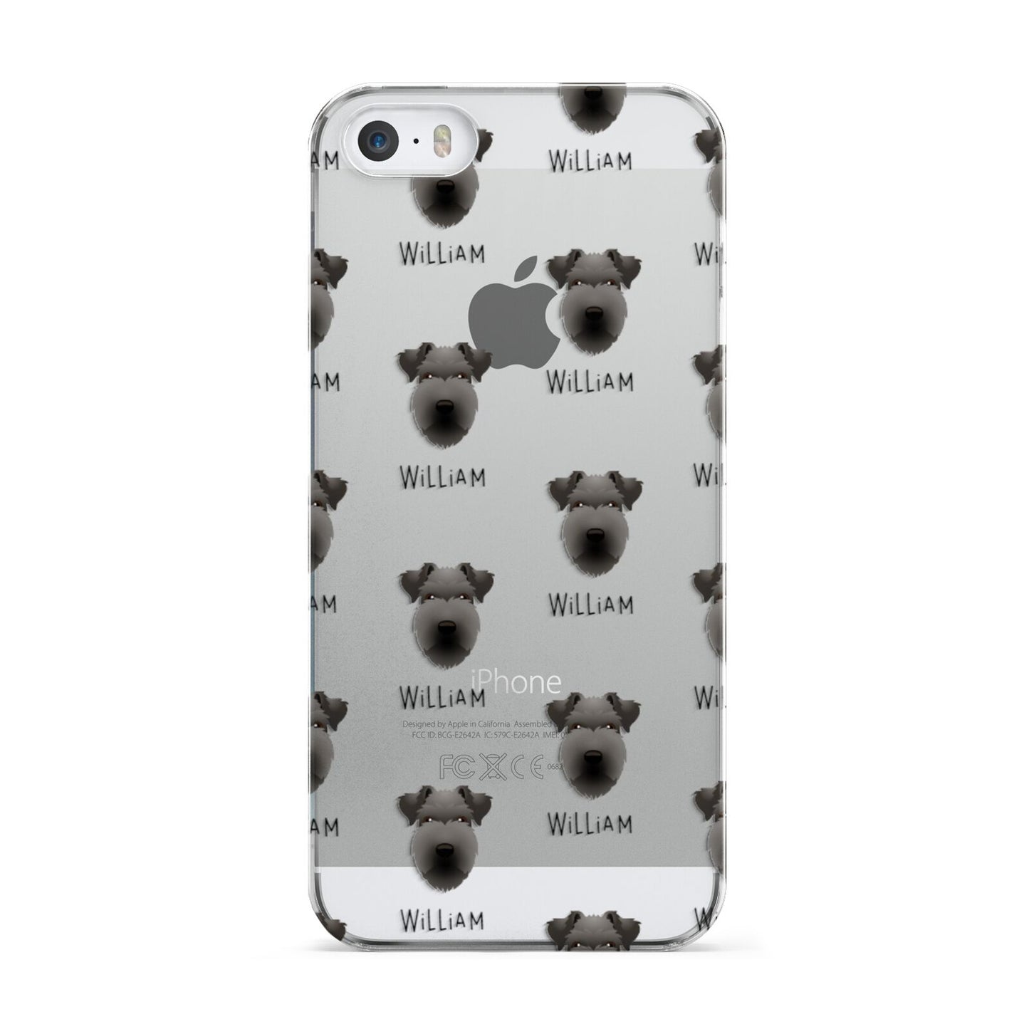 Lakeland Terrier Icon with Name Apple iPhone 5 Case