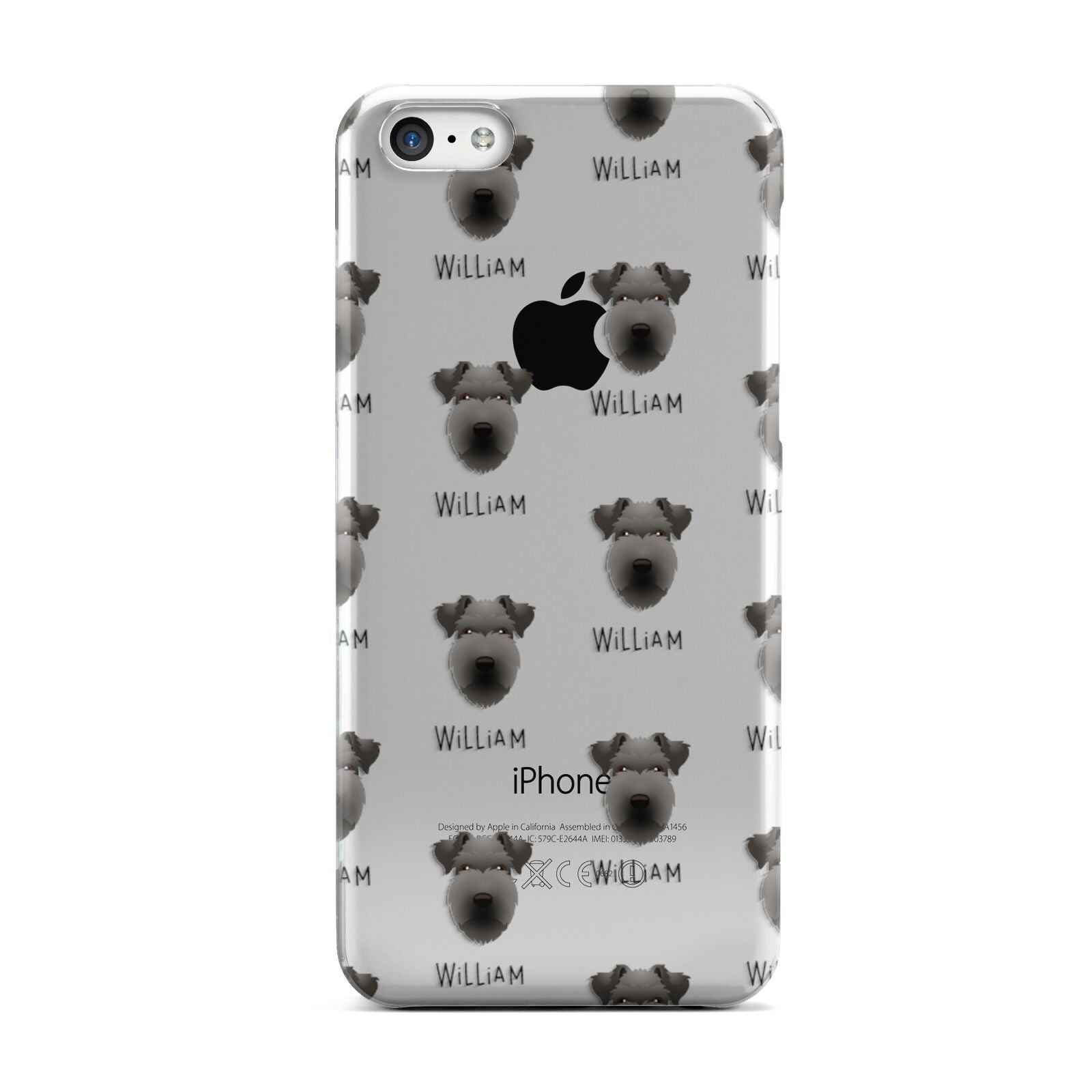 Lakeland Terrier Icon with Name Apple iPhone 5c Case