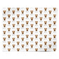 Lakeland Terrier Icon with Name Personalised Wrapping Paper Alternative