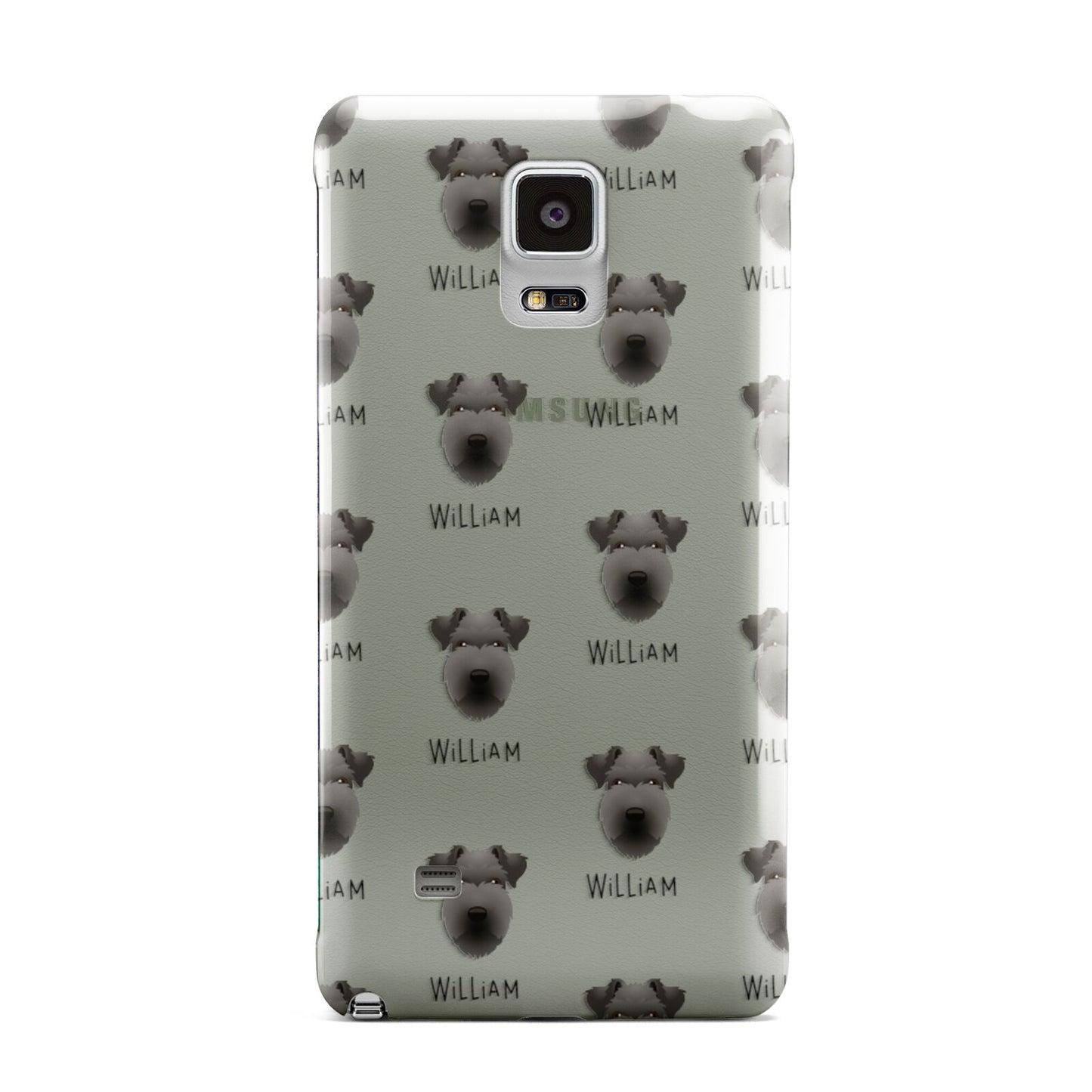 Lakeland Terrier Icon with Name Samsung Galaxy Note 4 Case