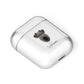 Lakeland Terrier Personalised AirPods Case Laid Flat