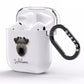 Lakeland Terrier Personalised AirPods Clear Case Side Image