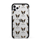 Lancashire Heeler Icon with Name Apple iPhone 11 Pro Max in Silver with Black Impact Case