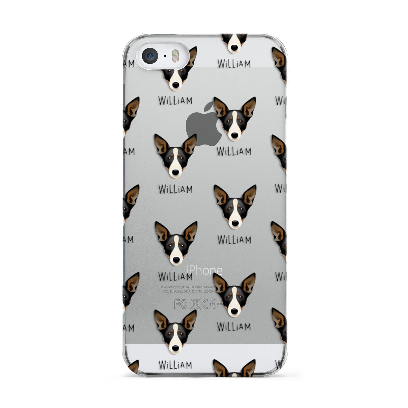 Lancashire Heeler Icon with Name Apple iPhone 5 Case