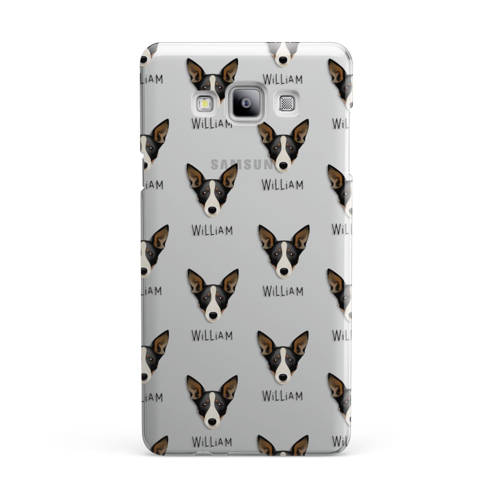 Lancashire Heeler Icon with Name Samsung Galaxy A7 2015 Case