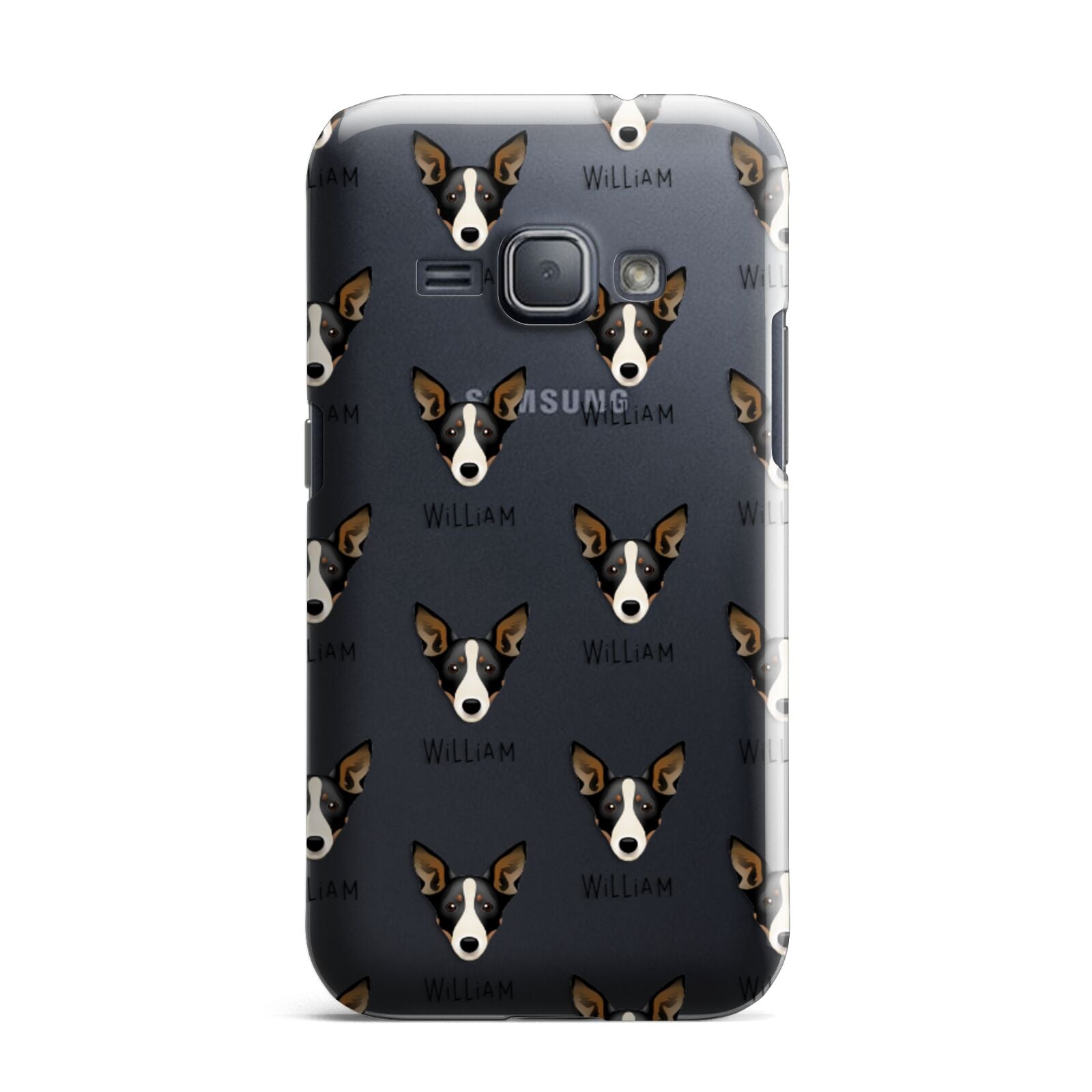 Lancashire Heeler Icon with Name Samsung Galaxy J1 2016 Case