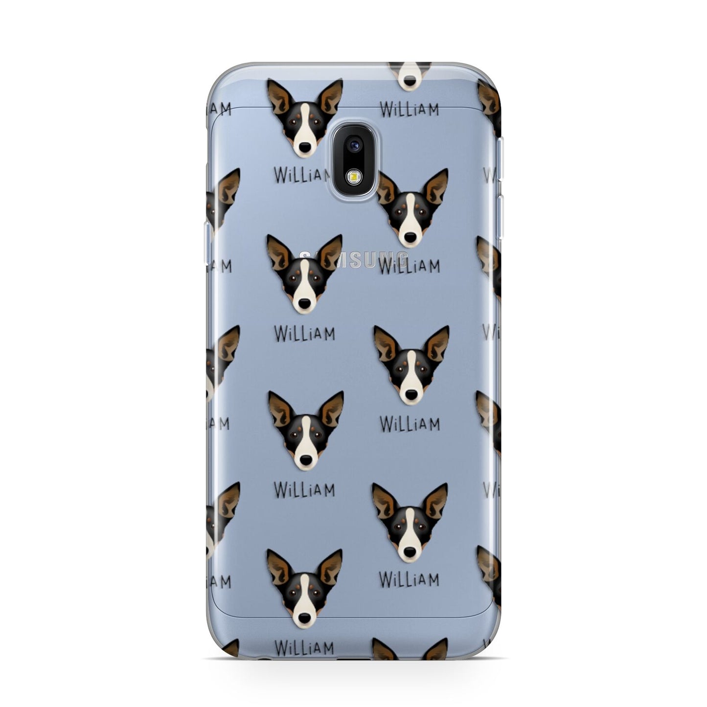 Lancashire Heeler Icon with Name Samsung Galaxy J3 2017 Case