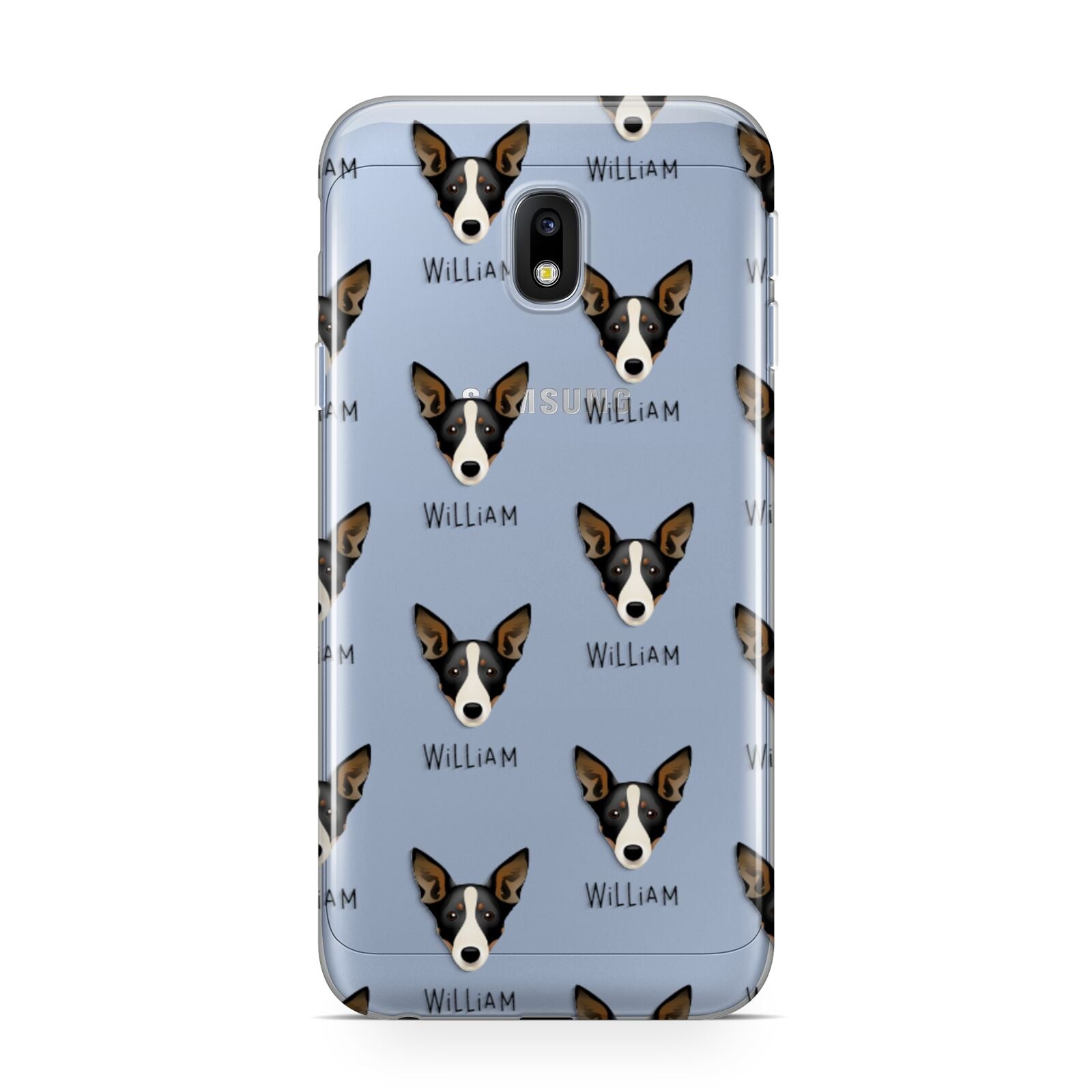 Lancashire Heeler Icon with Name Samsung Galaxy J3 2017 Case