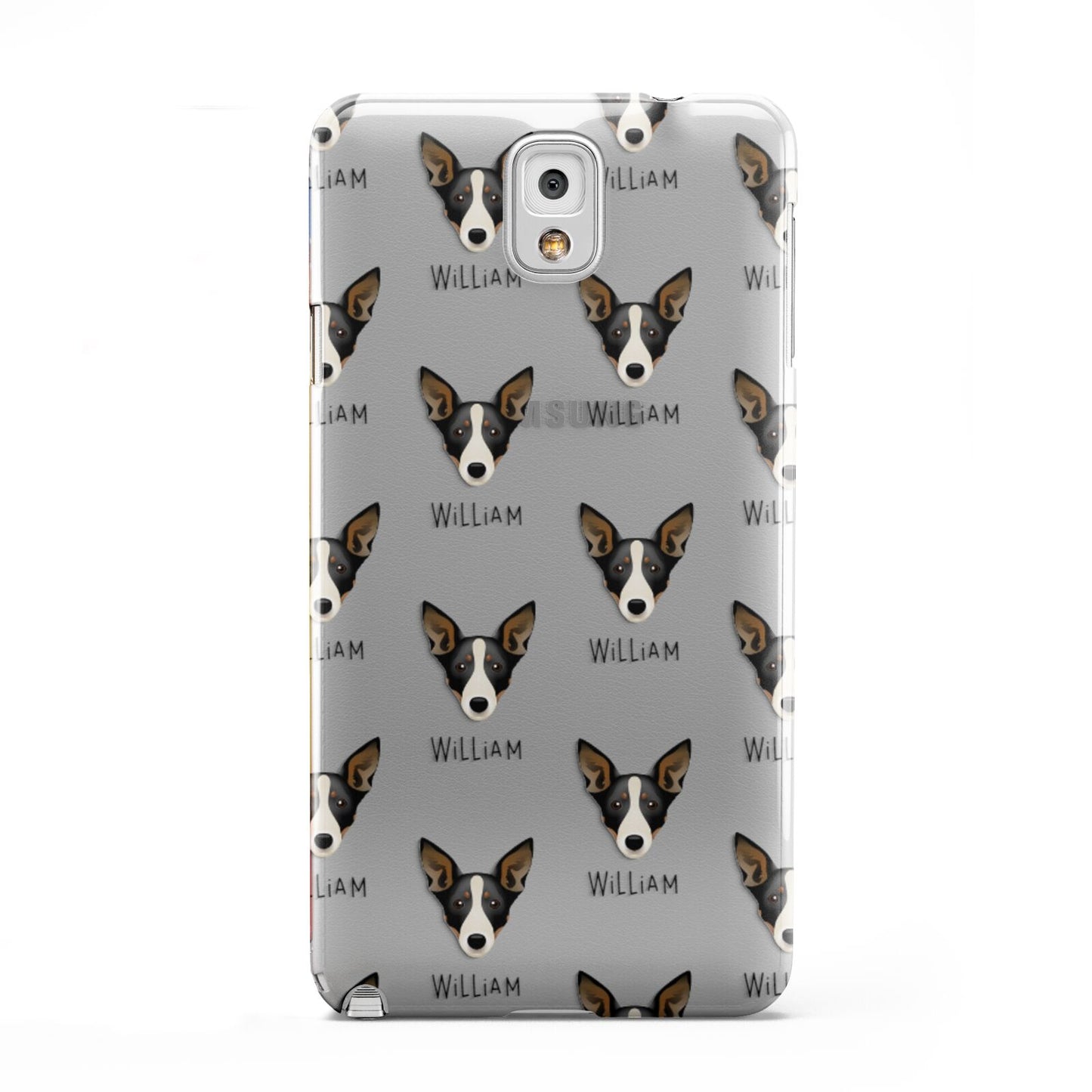 Lancashire Heeler Icon with Name Samsung Galaxy Note 3 Case