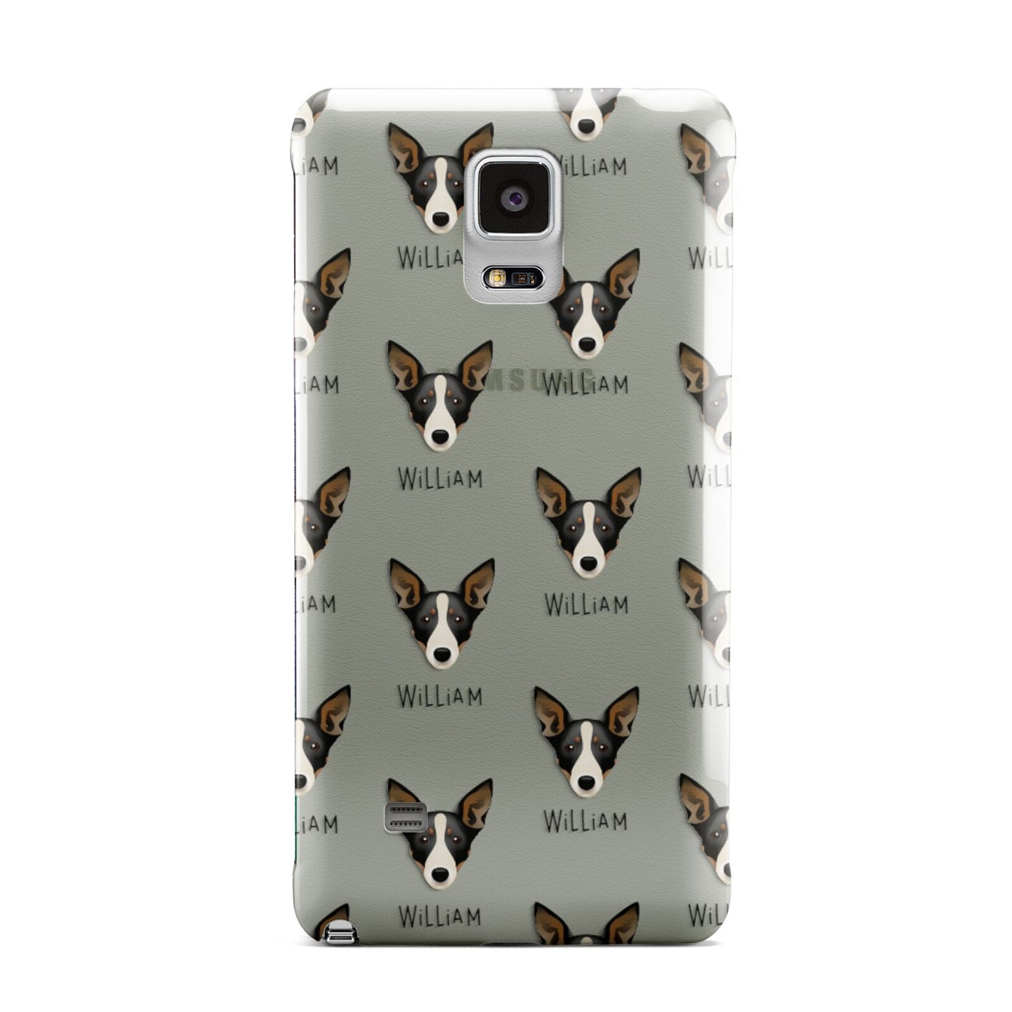 Lancashire Heeler Icon with Name Samsung Galaxy Note 4 Case