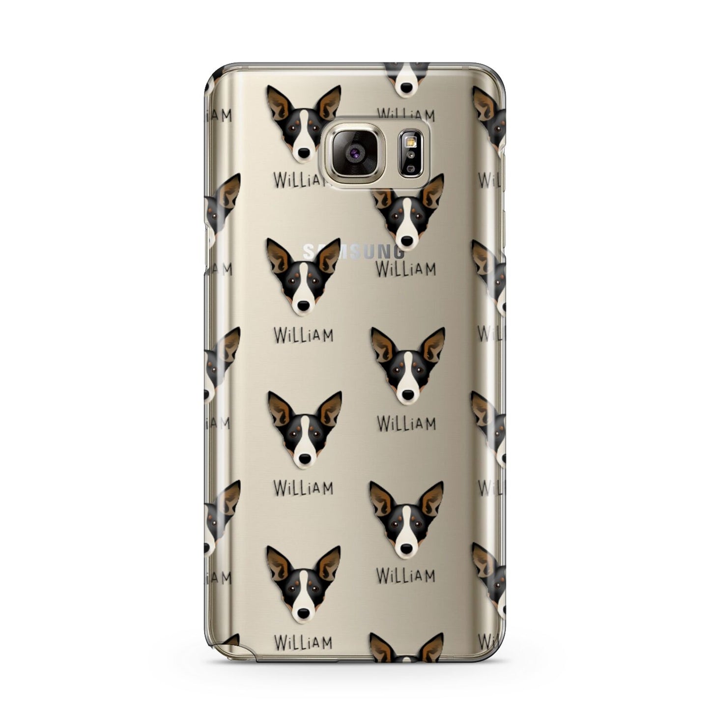 Lancashire Heeler Icon with Name Samsung Galaxy Note 5 Case