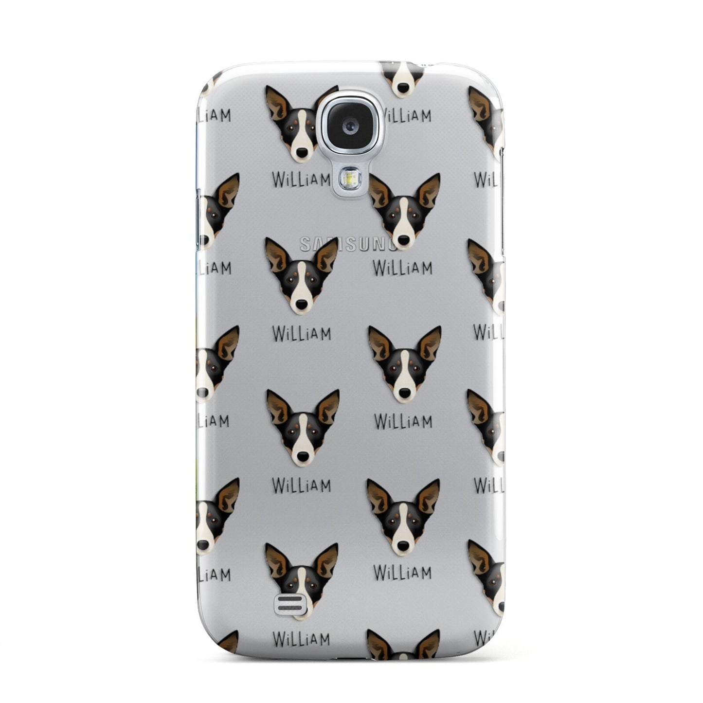 Lancashire Heeler Icon with Name Samsung Galaxy S4 Case