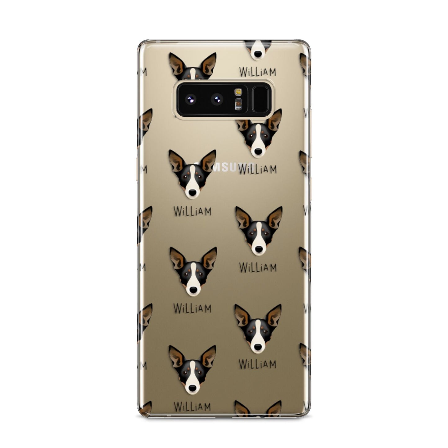 Lancashire Heeler Icon with Name Samsung Galaxy S8 Case