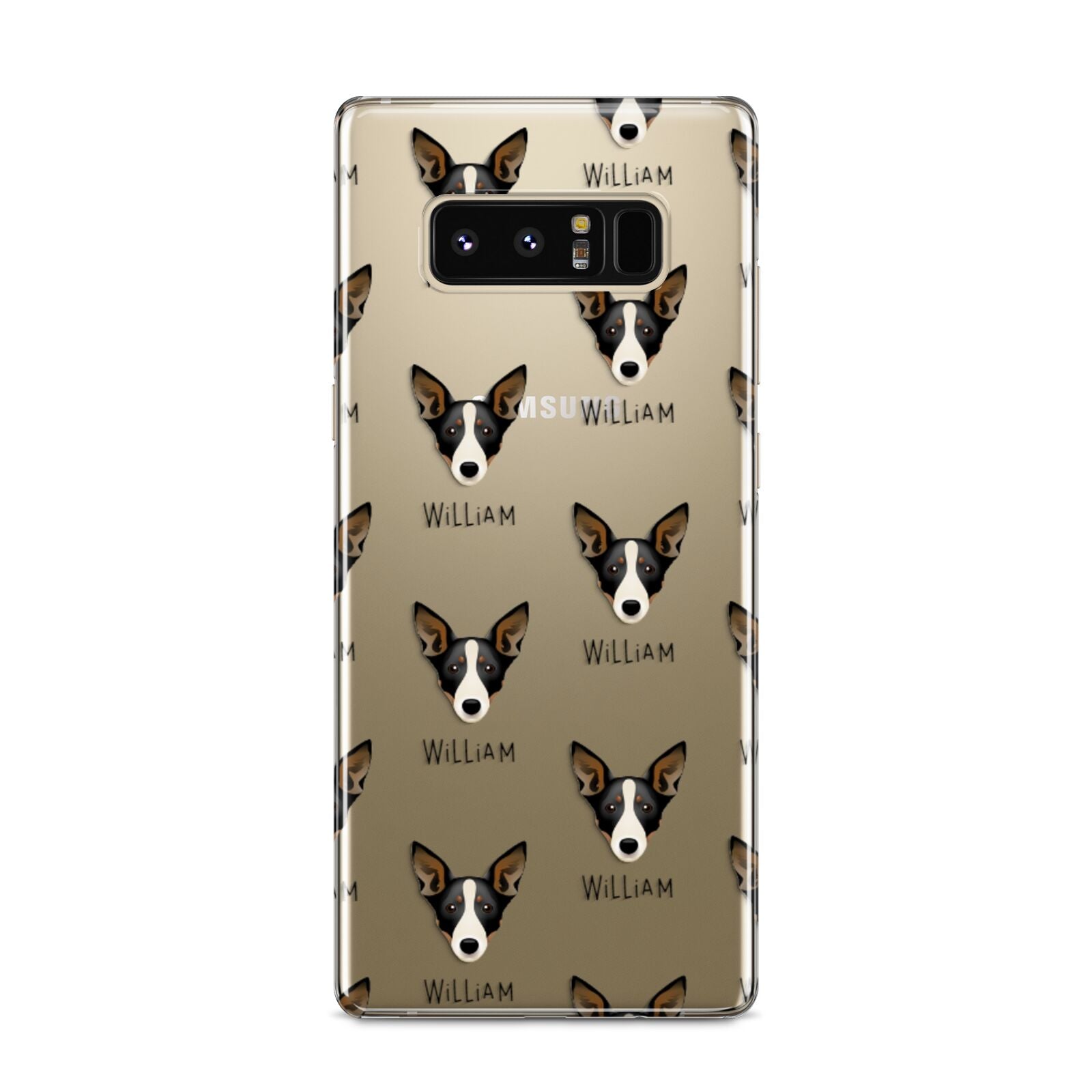 Lancashire Heeler Icon with Name Samsung Galaxy S8 Case