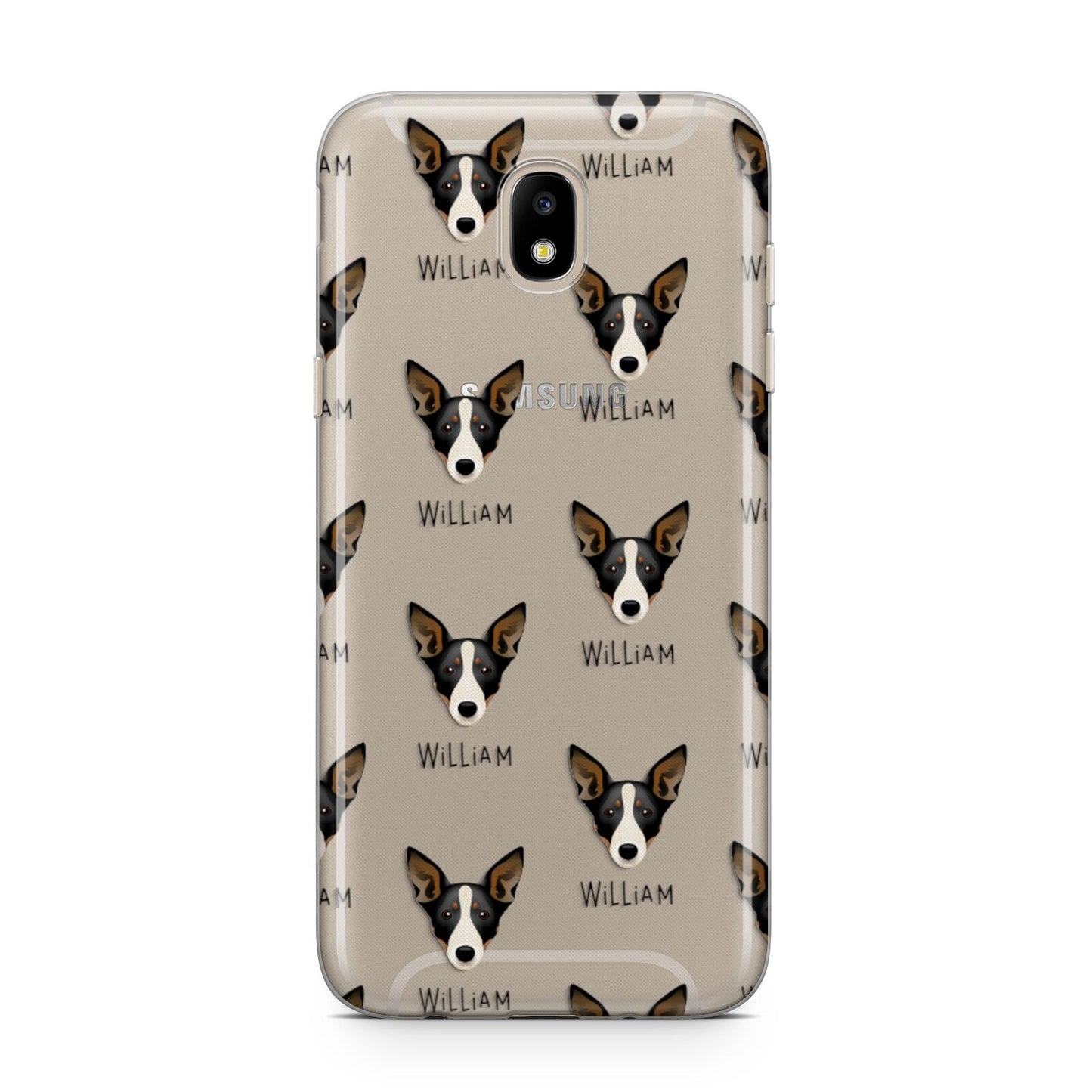 Lancashire Heeler Icon with Name Samsung J5 2017 Case