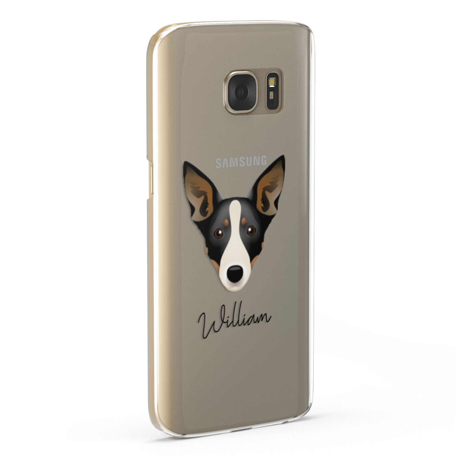 Lancashire Heeler Personalised Samsung Galaxy Case Fourty Five Degrees
