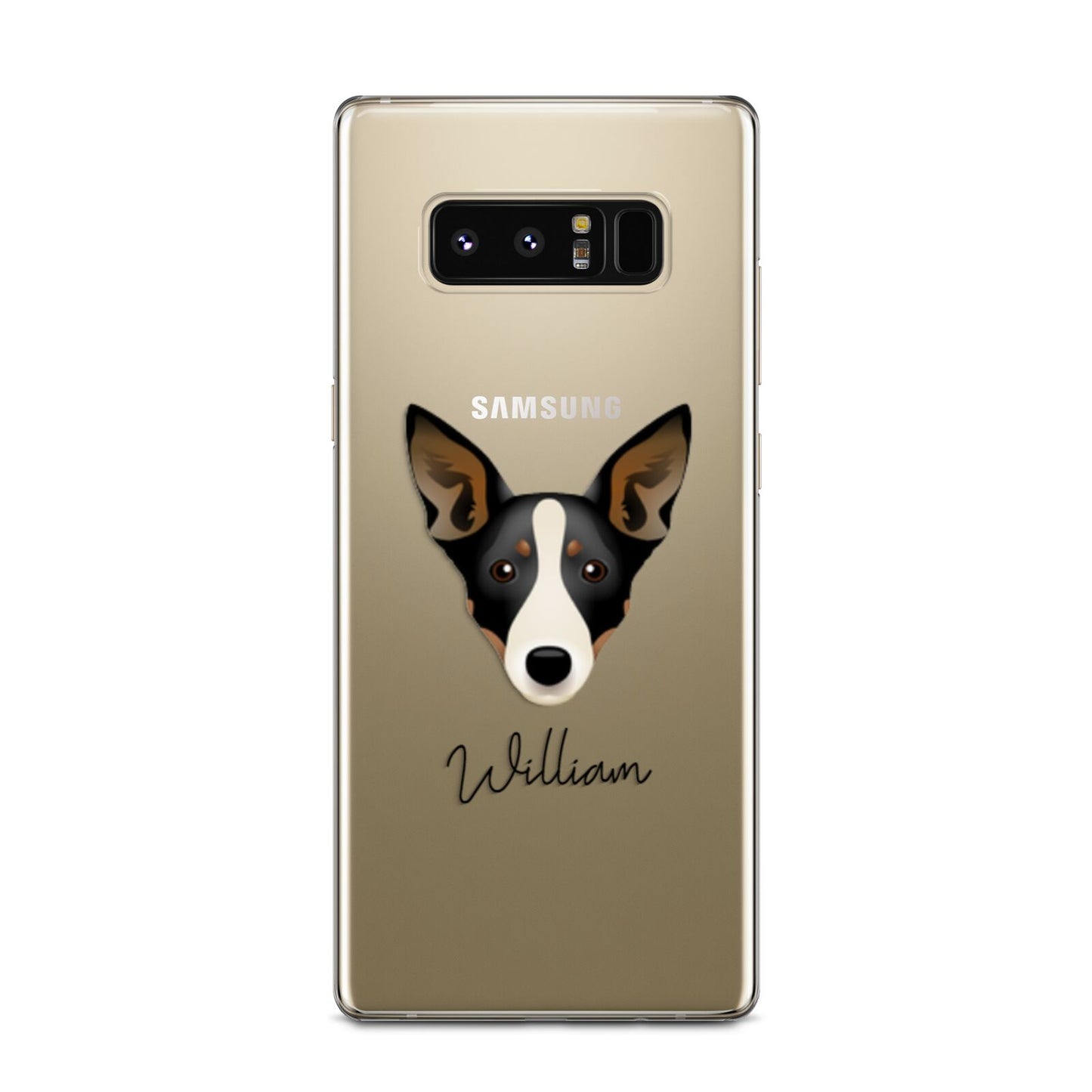 Lancashire Heeler Personalised Samsung Galaxy Note 8 Case
