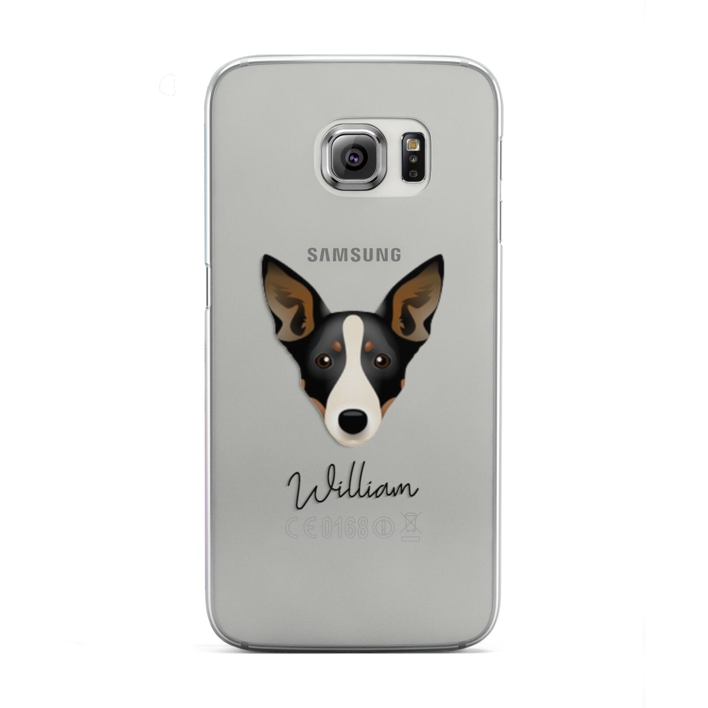 Lancashire Heeler Personalised Samsung Galaxy S6 Edge Case
