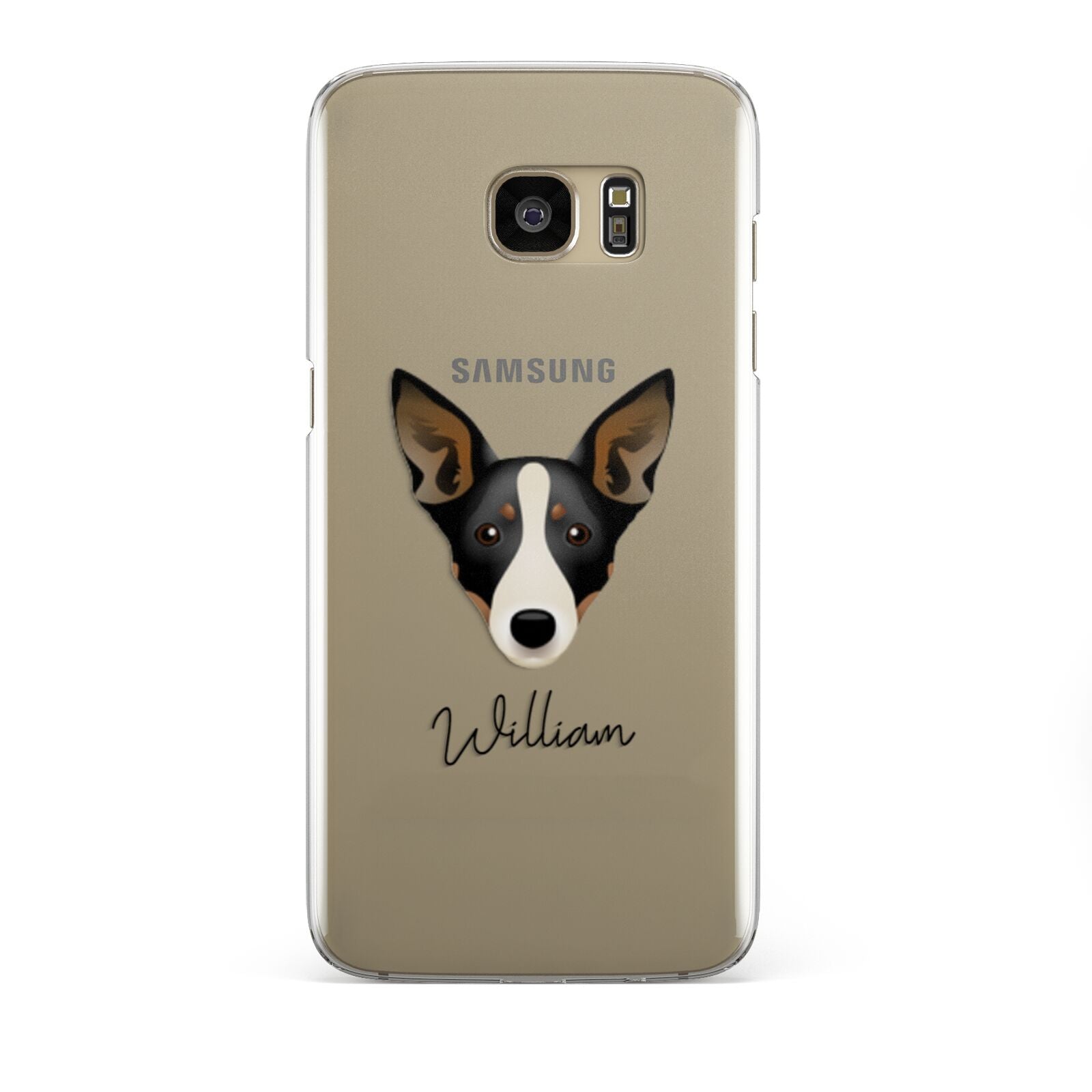Lancashire Heeler Personalised Samsung Galaxy S7 Edge Case