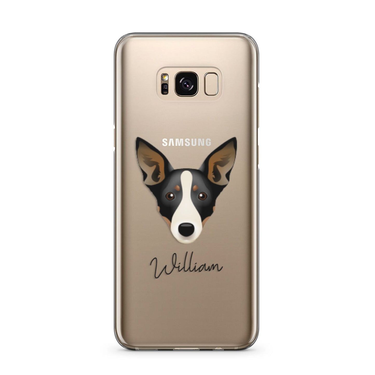 Lancashire Heeler Personalised Samsung Galaxy S8 Plus Case