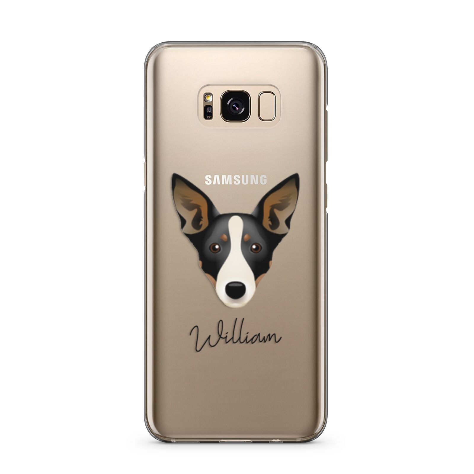 Lancashire Heeler Personalised Samsung Galaxy S8 Plus Case