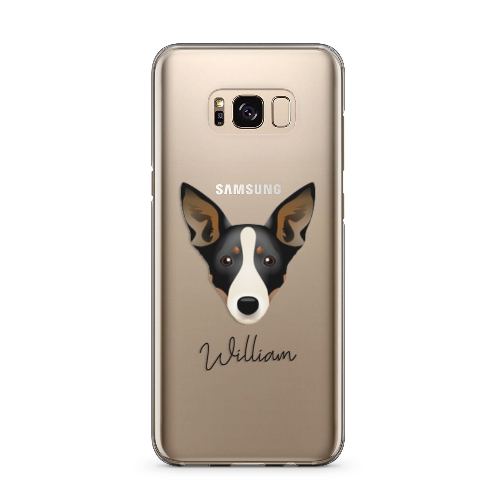 Lancashire Heeler Personalised Samsung Galaxy S8 Plus Case
