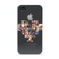 Large Heart Photo Montage Upload Apple iPhone 4s Case